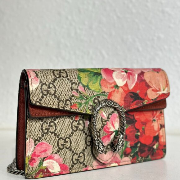 Gucci GG Logo Supreme Dionysus Super Mini Shoulder Bag Crossbody - Picture 7 of 9